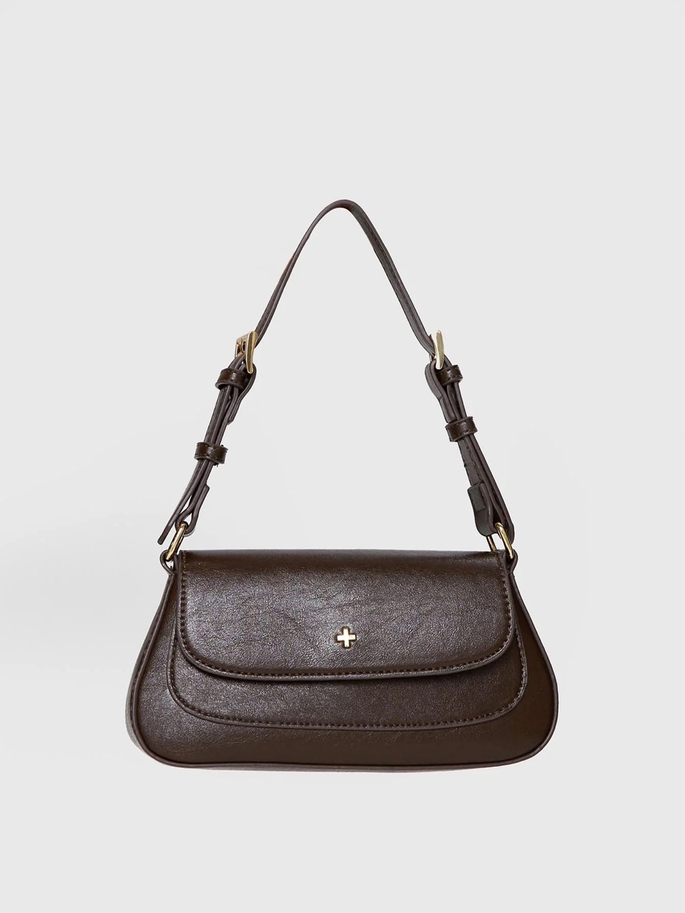 Peta + Jain Nikki Shoulder Bag Chocolate